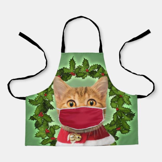 Tablier Cat de Christmas (Recto)