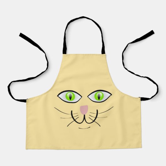 Tablier Cat Funny Face Cartoon-29034 (Recto)