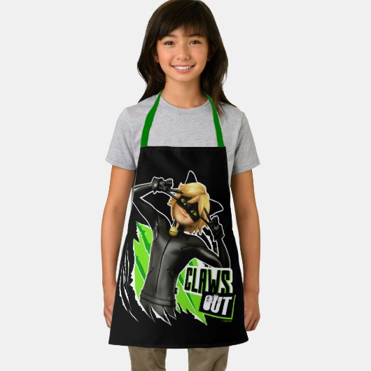 Tablier Cat Noir | Graphisme de découpe (Insitu)