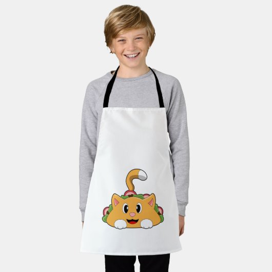 Tablier Cat Taco (Porté)
