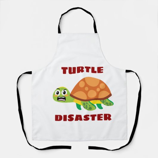 Tablier Catastrophe Tortue Punition Tortue (Recto)