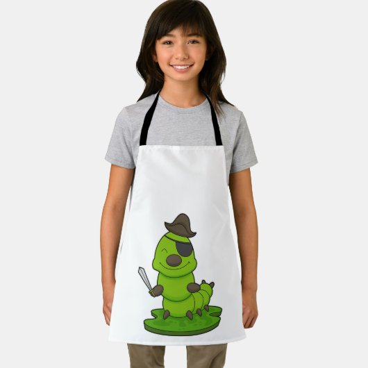 Tablier Caterpillar as Pirate (Insitu)