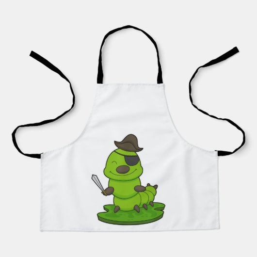 Tablier Caterpillar as Pirate (Recto)