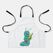 Tablier Caterpillar avec crayon (Recto)