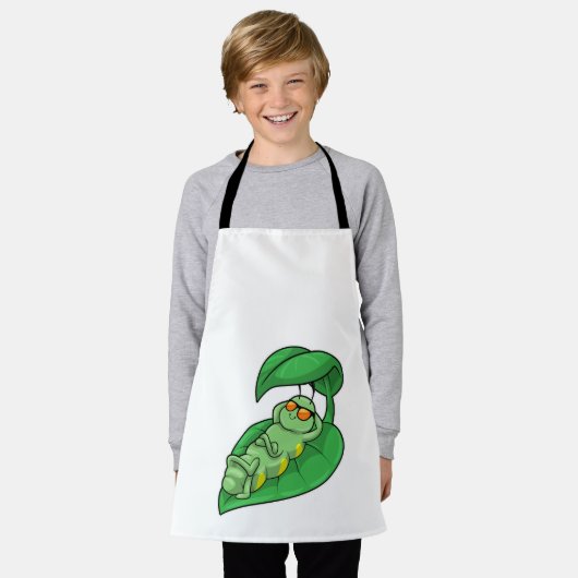 Tablier Caterpillar avec feuille (Porté)