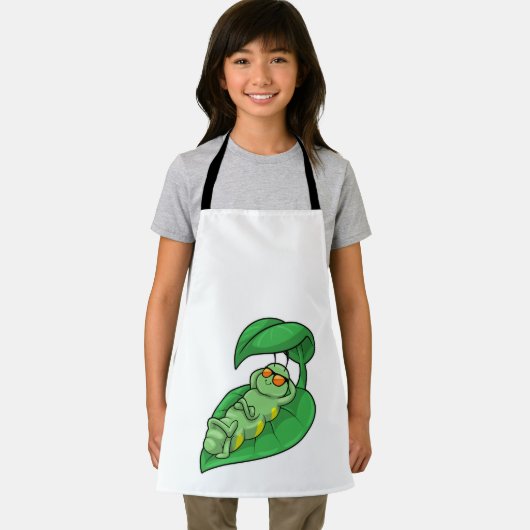 Tablier Caterpillar avec feuille (Insitu)