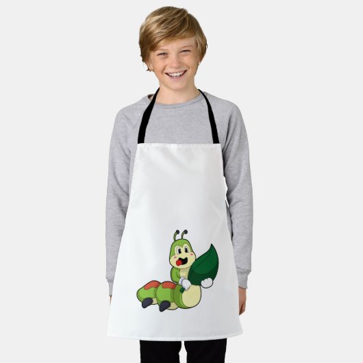 Tablier Caterpillar avec feuille (Porté)