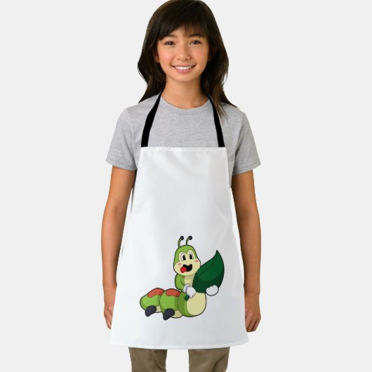 Tablier Caterpillar avec feuille (Insitu)