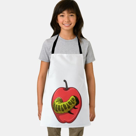 Tablier Caterpillar with Apple (Insitu)
