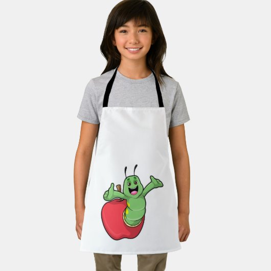Tablier Caterpillar with Apple (Insitu)