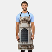 Tablier Cathédrale de Milan. Beau temple italien (Porté)