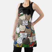 Tablier Cats for Palestine – Kawaii Cats for Justice (Insitu)