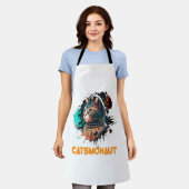 Tablier Catsmonaute Astronaut Chat Ou Chat Spatial (Porté)