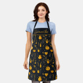 Tablier Cauldrons Et Potions Halloween (Porté)