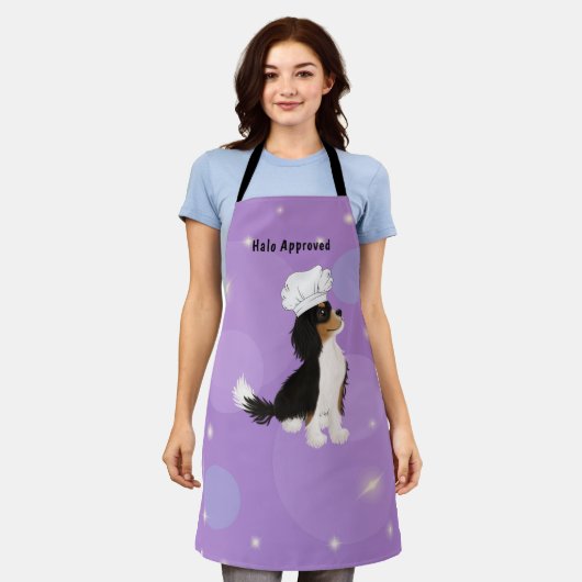 Tablier Cavalier couleur Tri   (Porté)