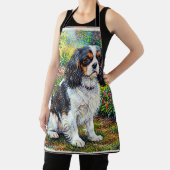 Tablier Cavalier King Charles Spaniel Jardin (Insitu)