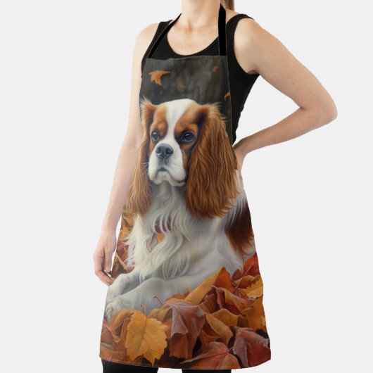 Tablier Cavalier King en automne Feuilles automne Inspirat (Insitu)