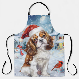 Tablier Cavalier King Winter Wonderland Joie de Noël