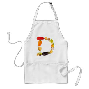 Tablier « Cd letter » of fruits and vegetables