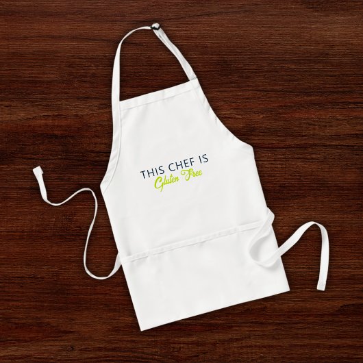 Tablier Ce Chef Est Sans Gluten Moderne Simple