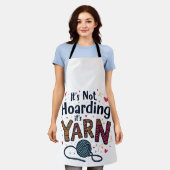 Tablier Ce n'est pas de l'accumulation si c'est le Knit ca (Porté)