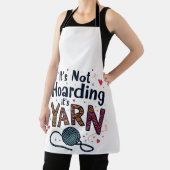 Tablier Ce n'est pas de l'accumulation si c'est le Knit ca (Insitu)