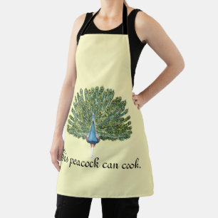 Tablier Ce paon peut cuisiner