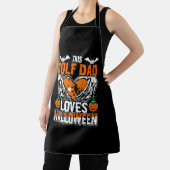 Tablier Ce papa de golf aime Halloween (Insitu)