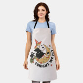 Tablier Ce Soir, Nous Volons Une Sorcière Mignonne (Porté)