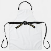 Tablier Ceinture noire personnalisable (Kuro-obi) (Recto)