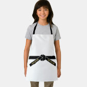 Tablier Ceinture noire personnalisable (Kuro-obi) (Insitu)