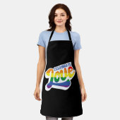 Tablier Celebrate Love - lgbtq Design (Porté)