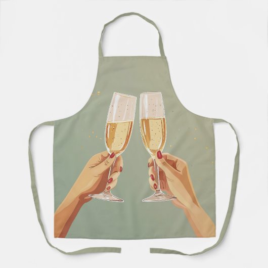 Tablier Célébration du pain au champagne (Recto)