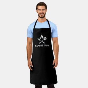 Tablier Célèbre Taco Funny Cuisine Tacos Amateurs