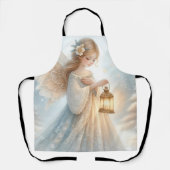 Tablier Celestial Winter Angel Lantern of Comfort (Recto)