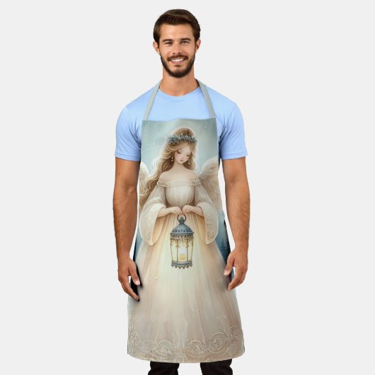 Tablier Celestial Winter Angel Lantern of Hope (Porté)