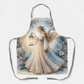 Tablier Celestial Winter Angel Lantern of Peace (Recto)