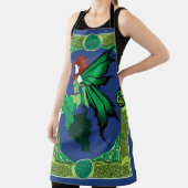 Tablier Celtic Knot Work Green Fairy (Insitu)