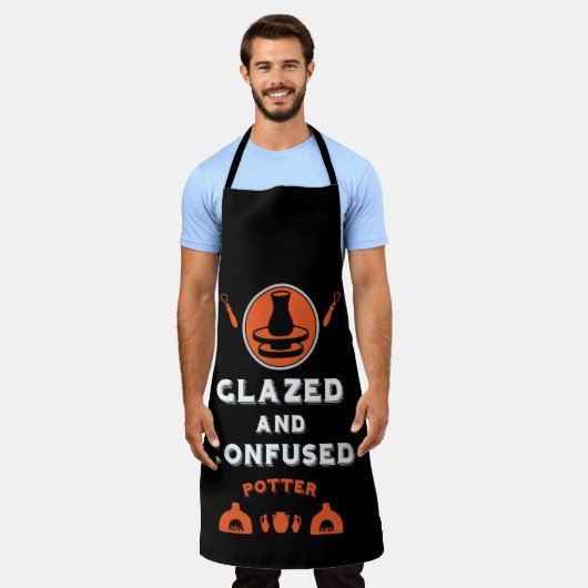 Tablier Ceramic Studio Potter (Porté)