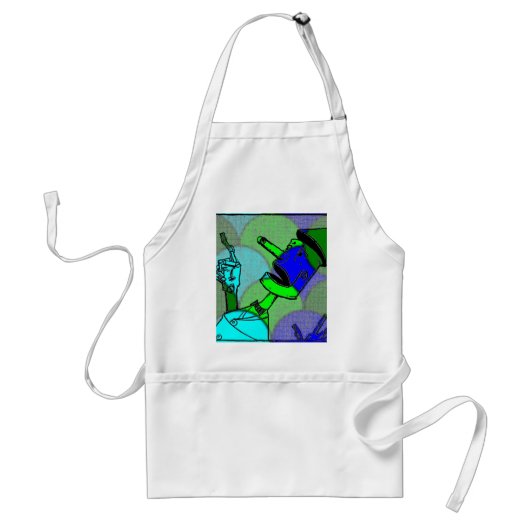 Tablier Cercle Motif Tin Man Apron (Devant)