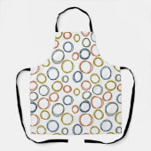 Tablier Cercles Boho (Recto)