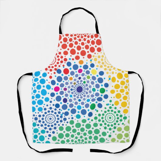 Tablier Cercles Mandala 3 (Recto)