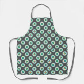 Tablier Cercles mixtes gris par Shirley Taylor (Recto)