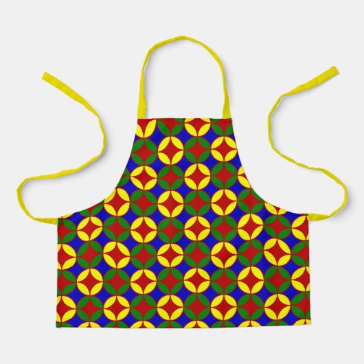 Tablier Cercles primaires-04-partout sur APRON (Recto)