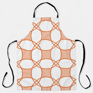 Tablier Cercles vintages Art : Motif géométrique transpare