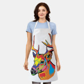 Tablier cerf (Porté)