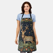 Tablier Cerf Art nouveau dans le jardin (Porté)