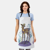 Tablier cerf de noël (Porté)