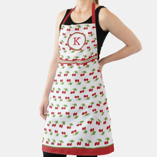 Tablier Cerises Monogrammé (Insitu)