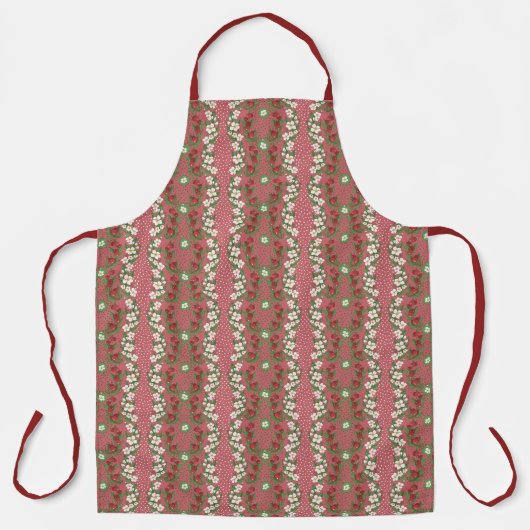 Tablier Cerry Ropes Apron en rouge (Recto)